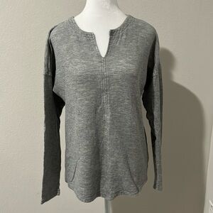 REI cooperative womens gray longsleeve shirt